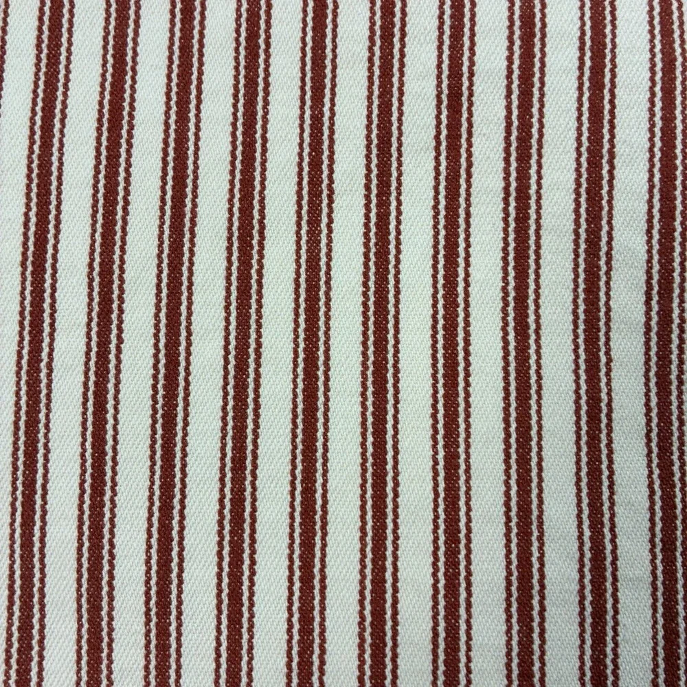 Restoration Hardware Cotton Pillow Cushion Covers Red White Modern Farmhouse